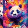 Puzzle 1000 el. Panda wielka