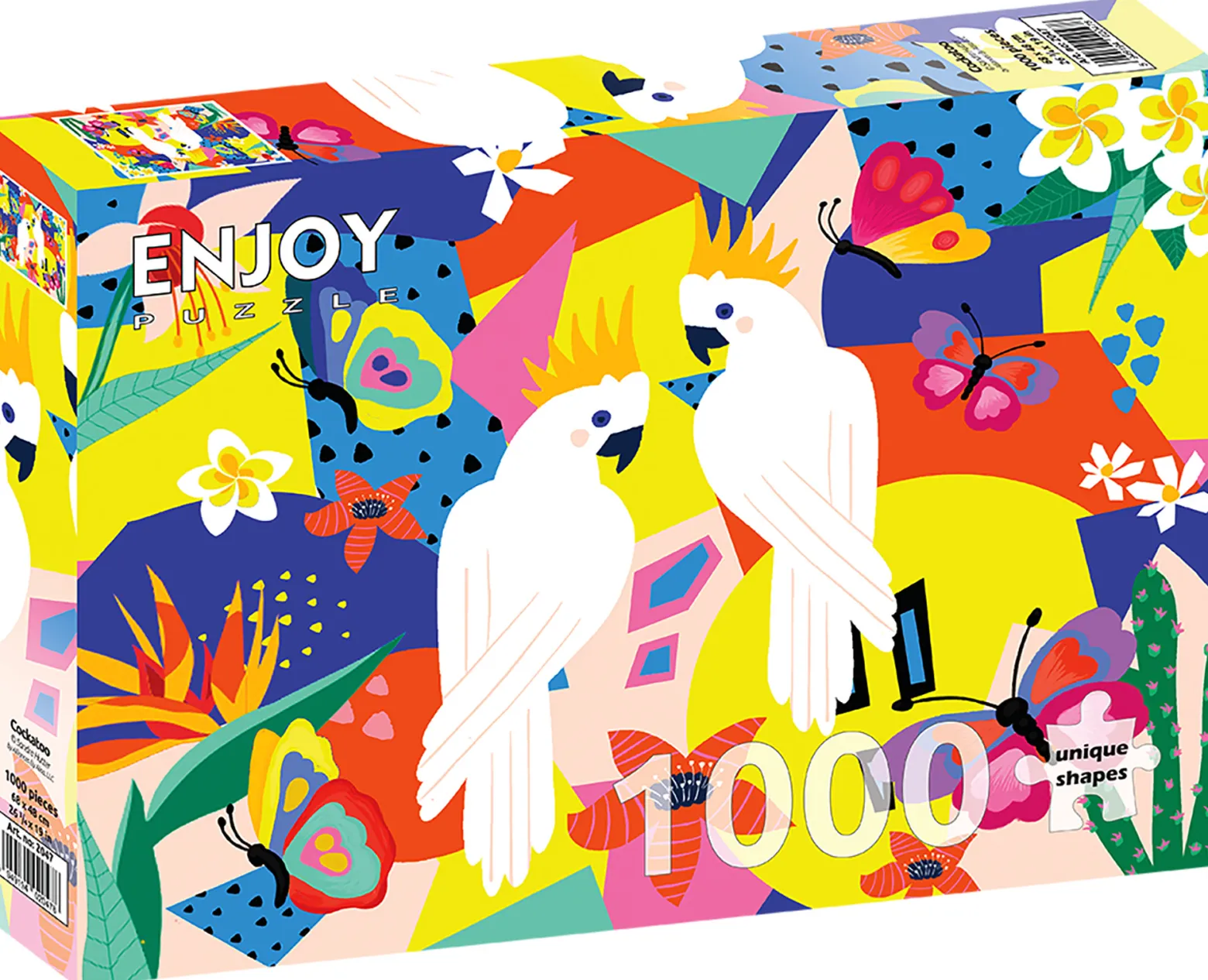 Puzzle 1000 el. Papugi Kakadu