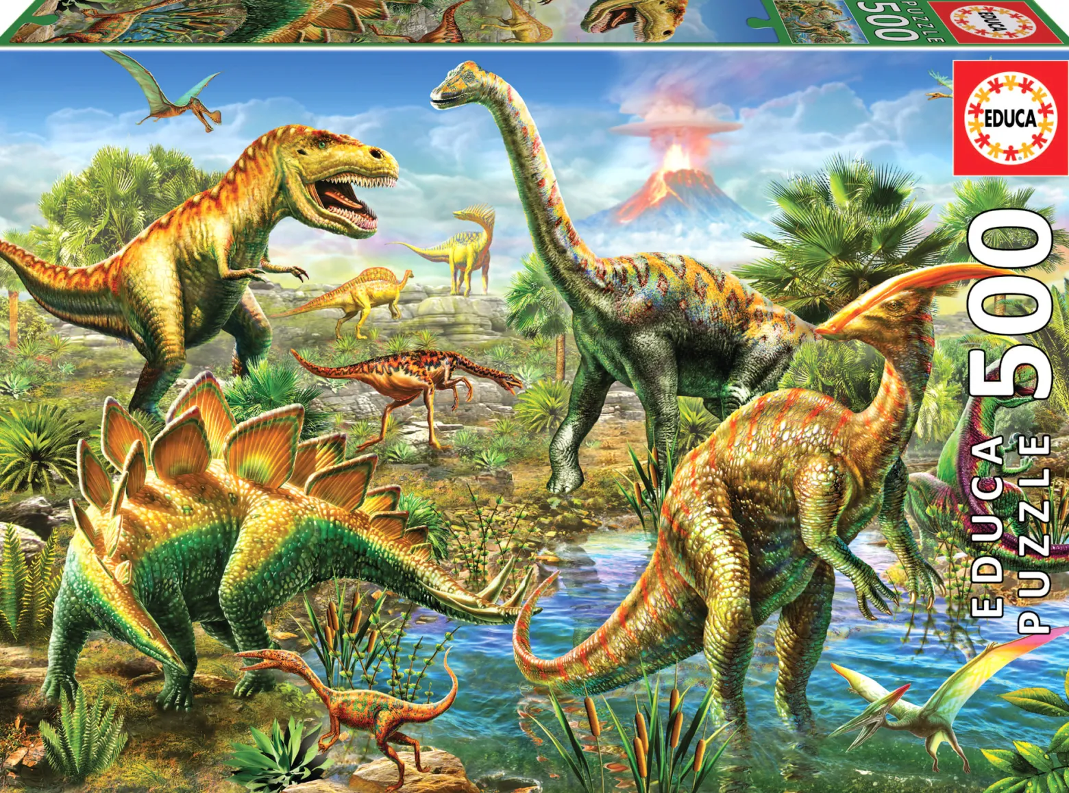 Puzzle 500 el. Park jurajski