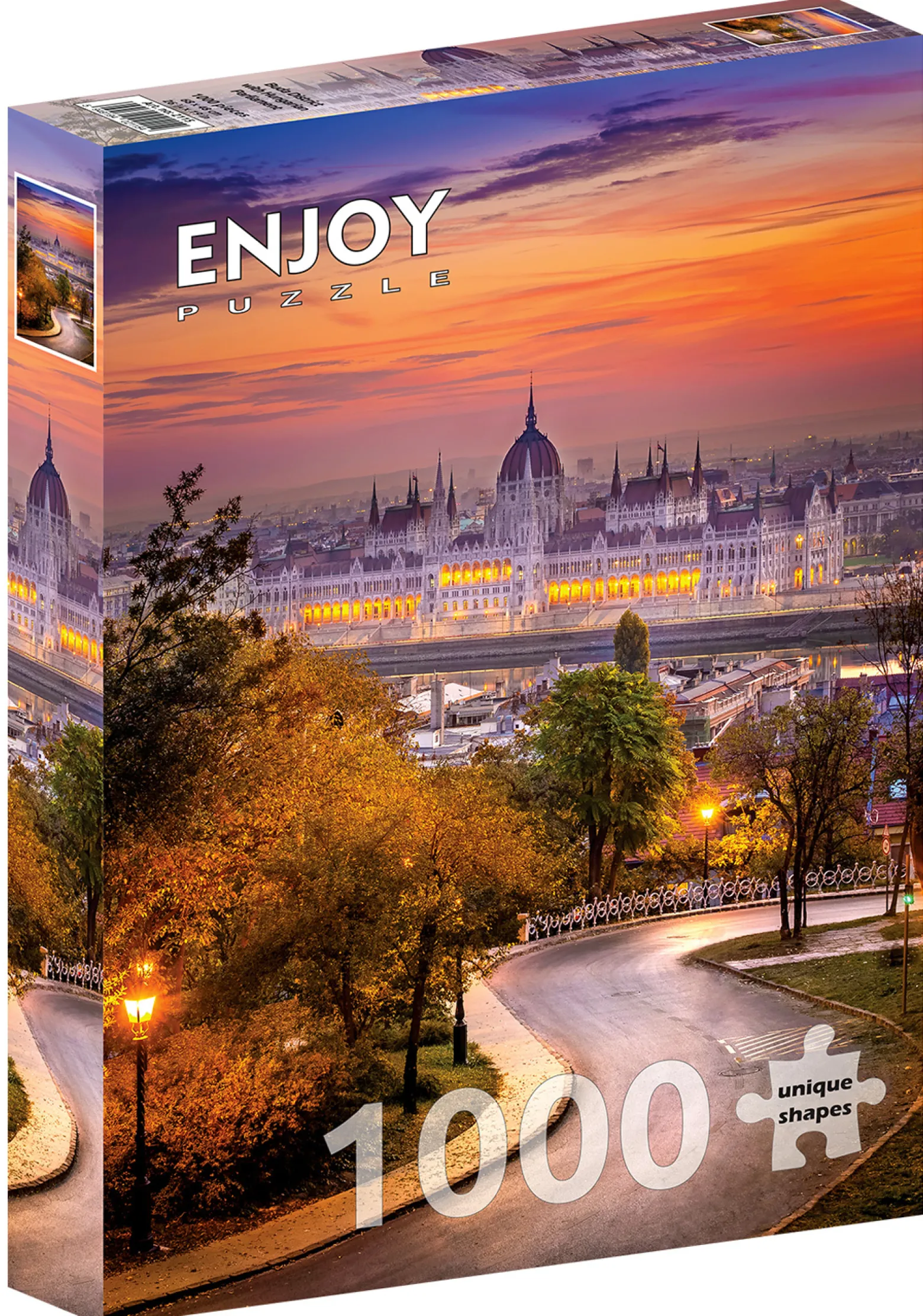 Puzzle 1000 el. Parlament w Budapeszcie / Węgry
