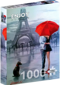 Puzzle 1000 el. Paryż we troje