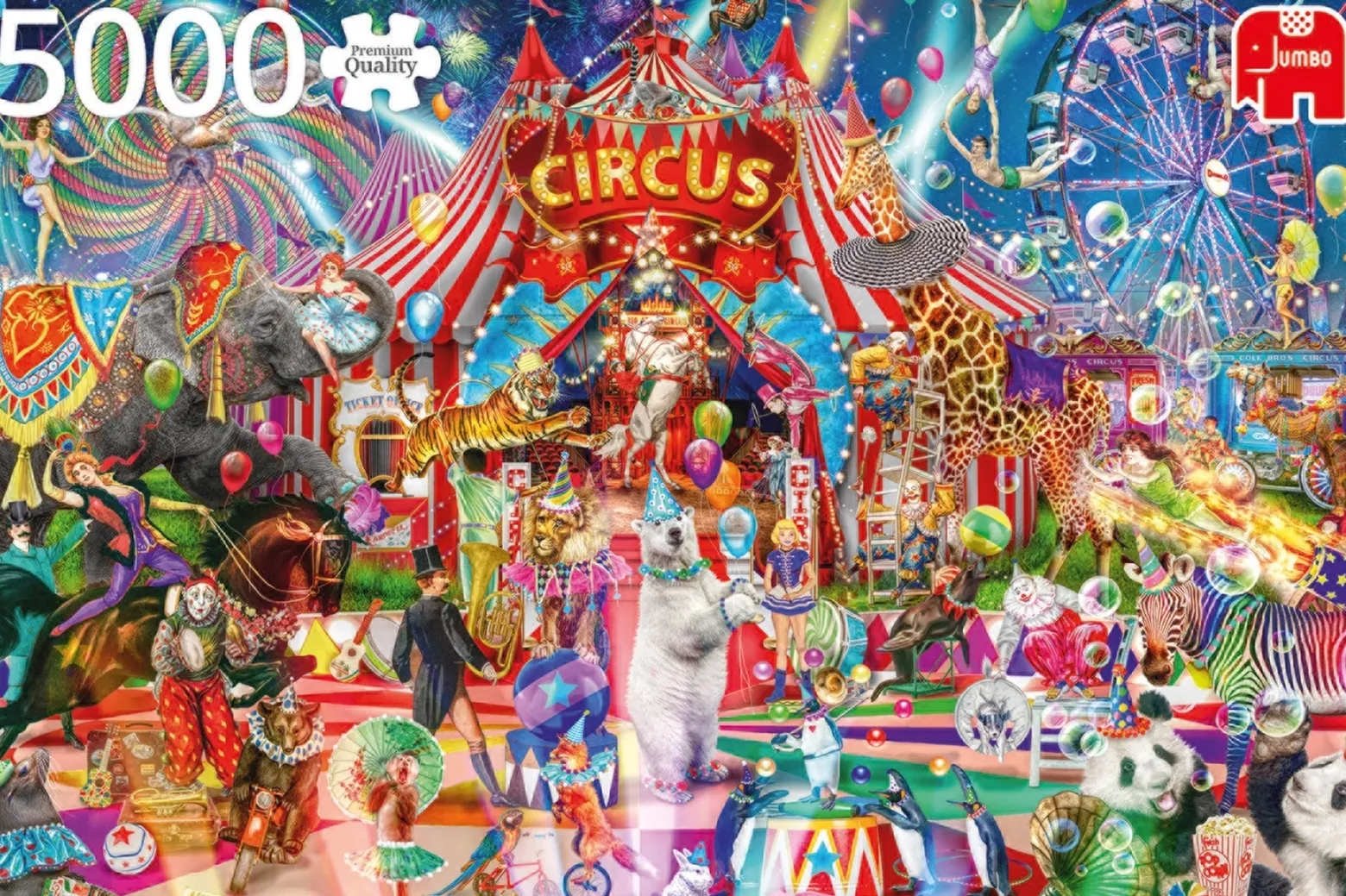 Puzzle 5000 el. PC Cyrk