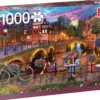Puzzle 1000 el. PC Kanał w Amsterdamie