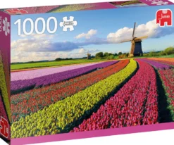 Puzzle 1000 el. PC Pole tulipanów