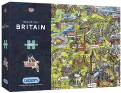 Puzzle 1000 el. Piękna Brytania
