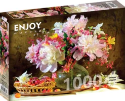 Puzzle 1000 el. Piwonie