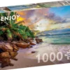 Puzzle 1000 el. Plaża na Seszelach