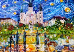 Puzzle 1000 el. Plac Jacksona / Nowy Orlean / USA