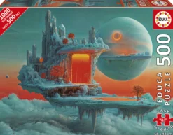 Puzzle 500 el. Planeta ognia i lodu