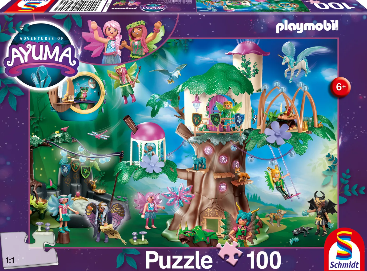 Puzzle 100 el. PLAYMOBIL Adventures of Ayuma