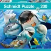 Puzzle 200 el. Podwodni przyjaciele