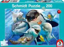 Puzzle 200 el. Podwodni przyjaciele