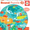 Puzzle 28 el. Pod wodą (okrągłe)