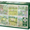 Puzzle 1000 el. Pola kwiatów