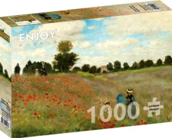 Puzzle 1000 el. Pole maków, Claude Monet