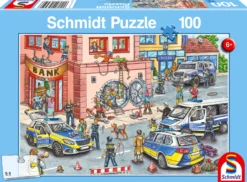 Puzzle 100 el. Policyjna akcja