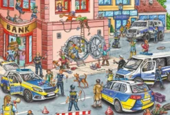 Puzzle 100 el. Policyjna akcja
