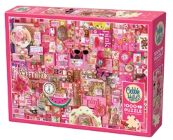 Puzzle 1000 el. Pomaluj mój świat na kolor... różowy
