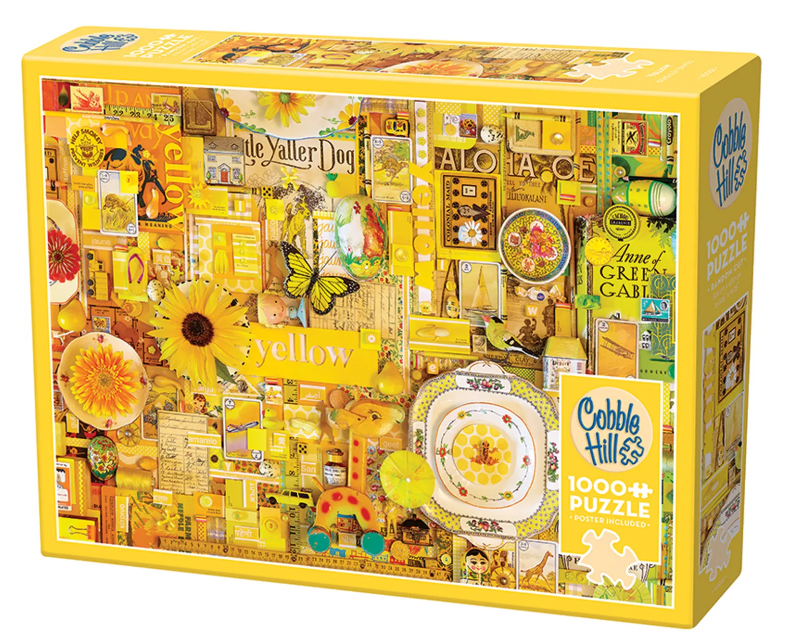 Puzzle 1000 el. Pomaluj mój świat na kolor... żółty