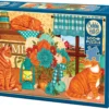 Puzzle 500 el. Pomarańczowe koty