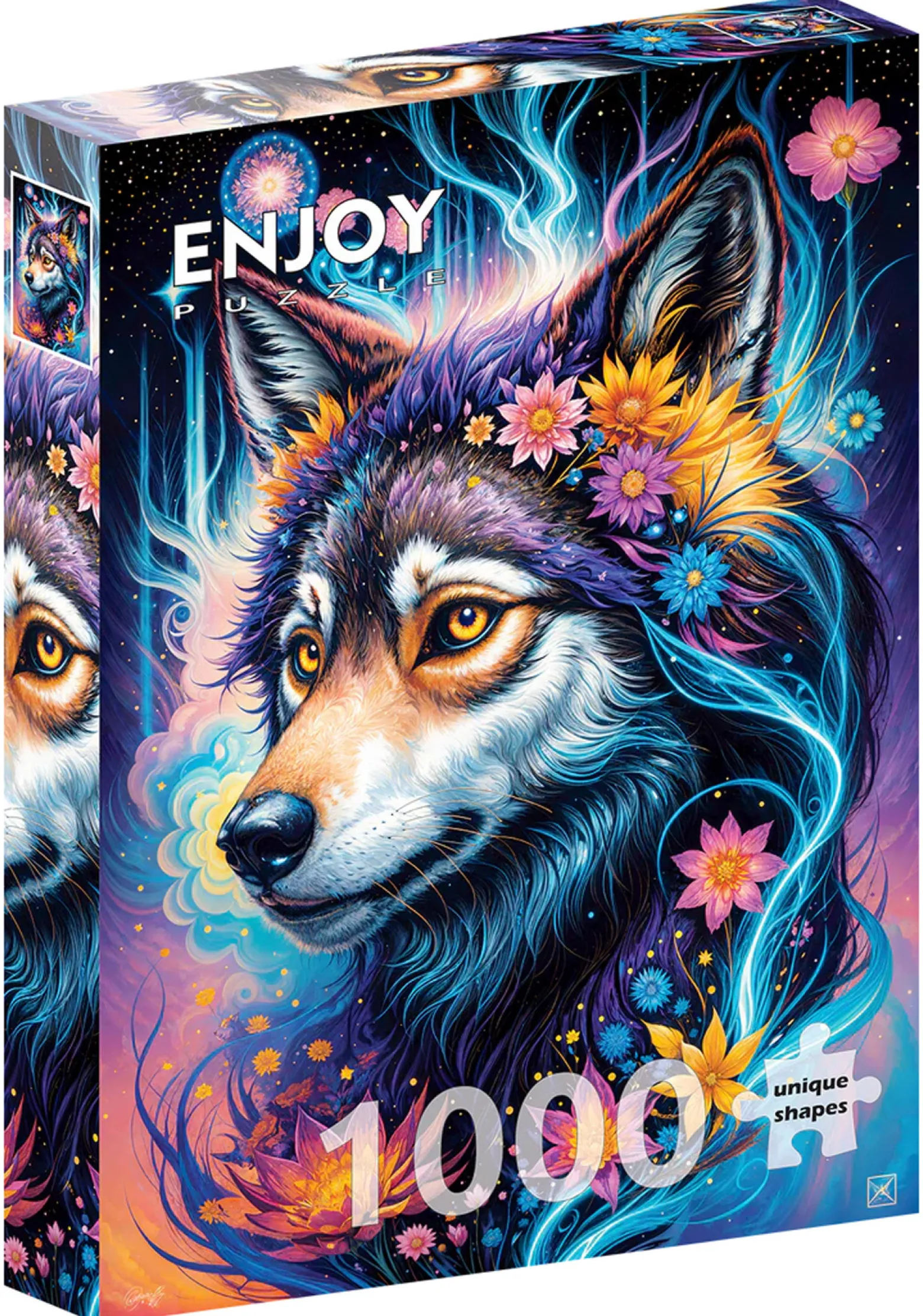 Puzzle 1000 el. Portret wilka