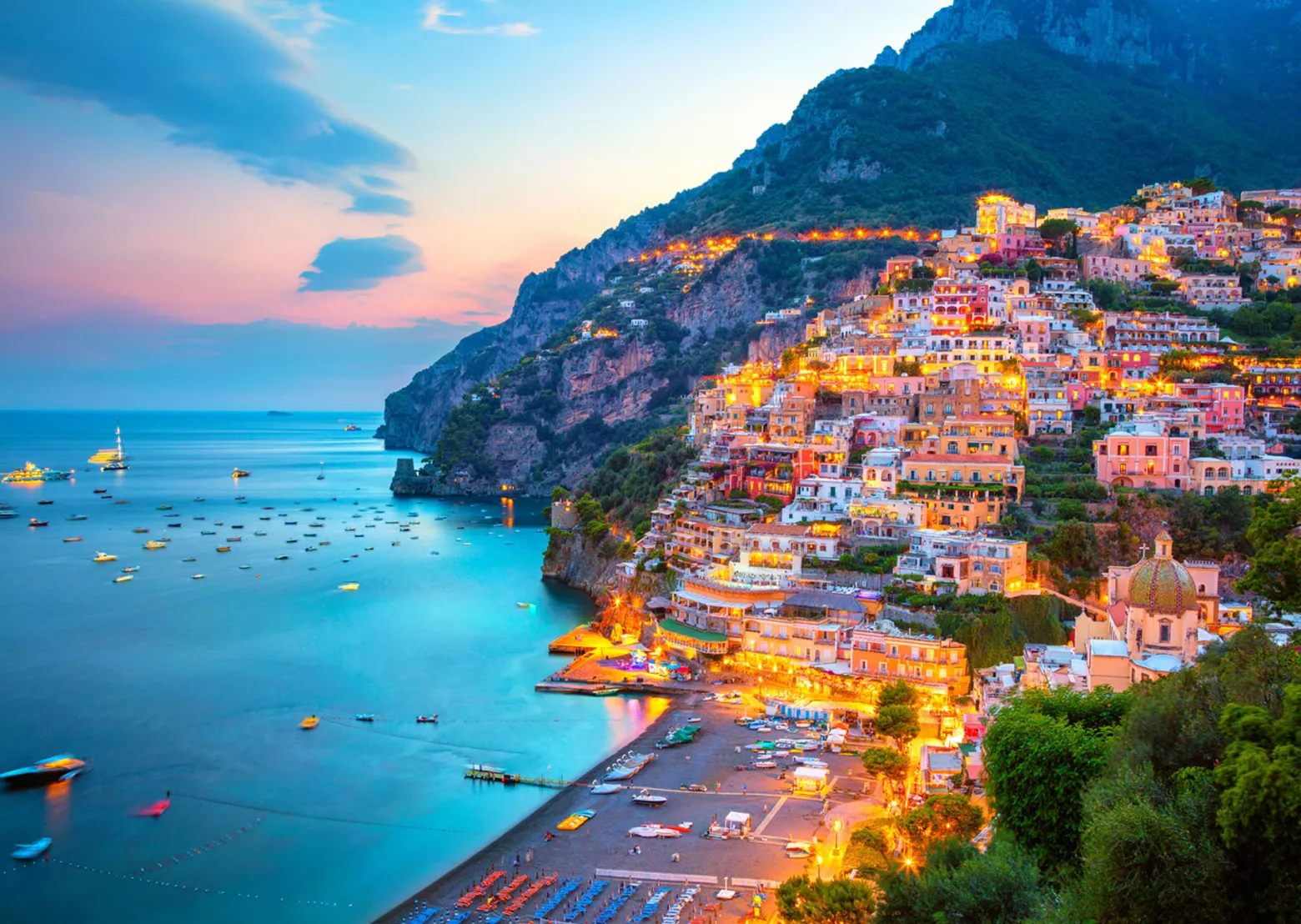 Puzzle 1000 el. Positano / Wybrzeże Amalfi / Włochy