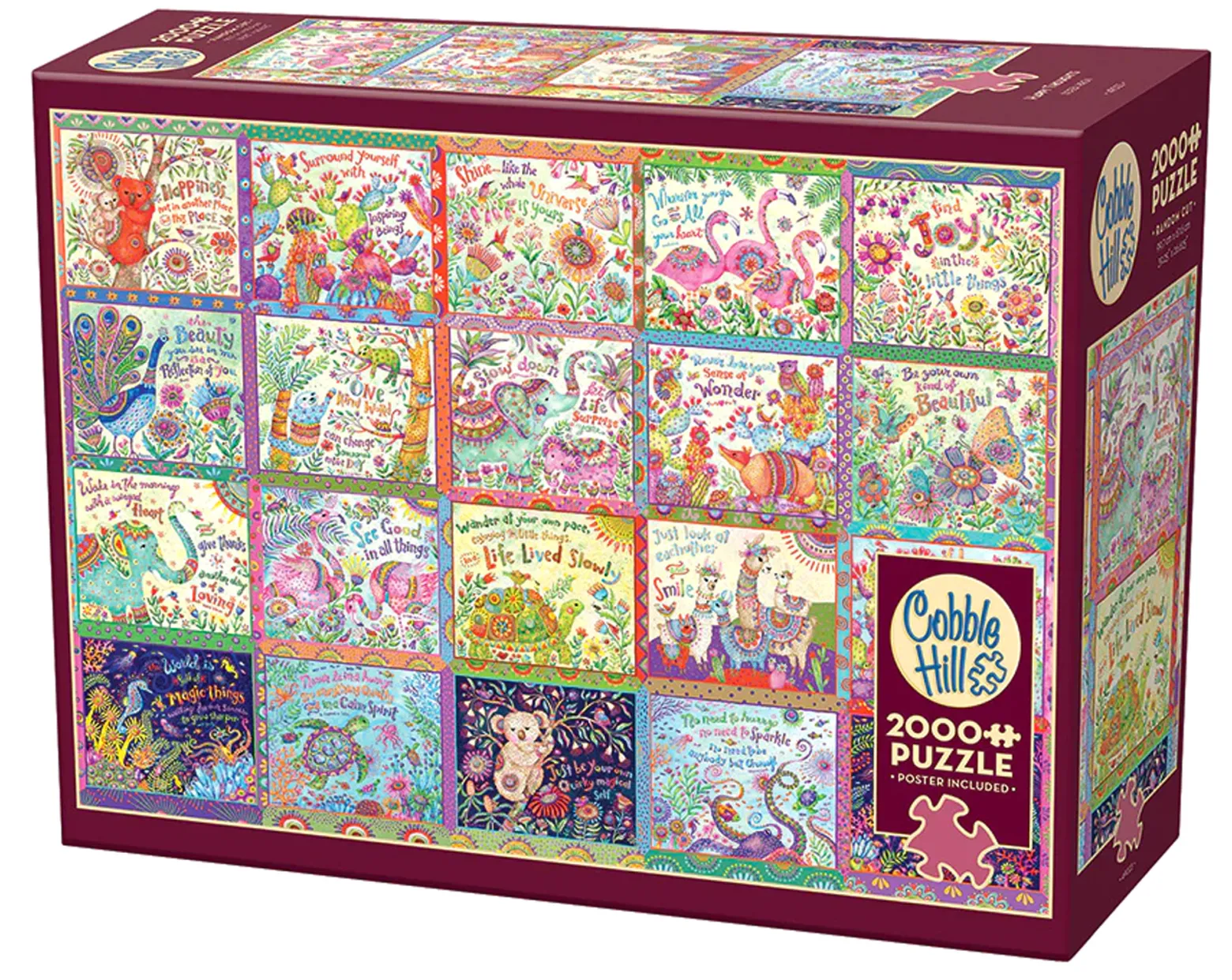 Puzzle 2000 el. Pozytywne myśli