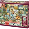 Puzzle 2000 el. Ptaki jako symbole państw
