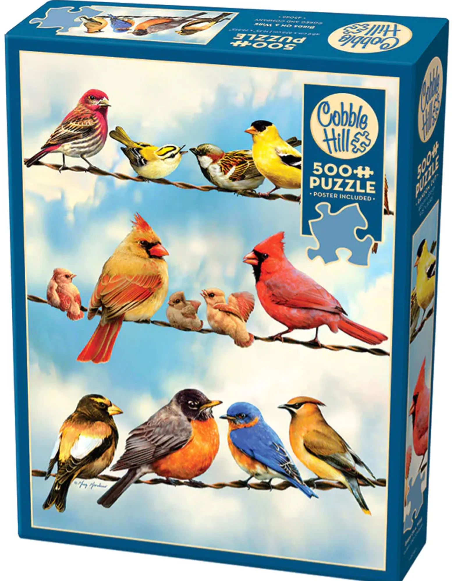 Puzzle 500 el. Ptasia narada