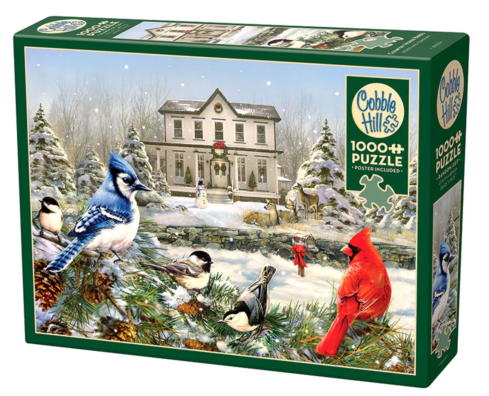 Puzzle 1000 el. Ptasie zebranie
