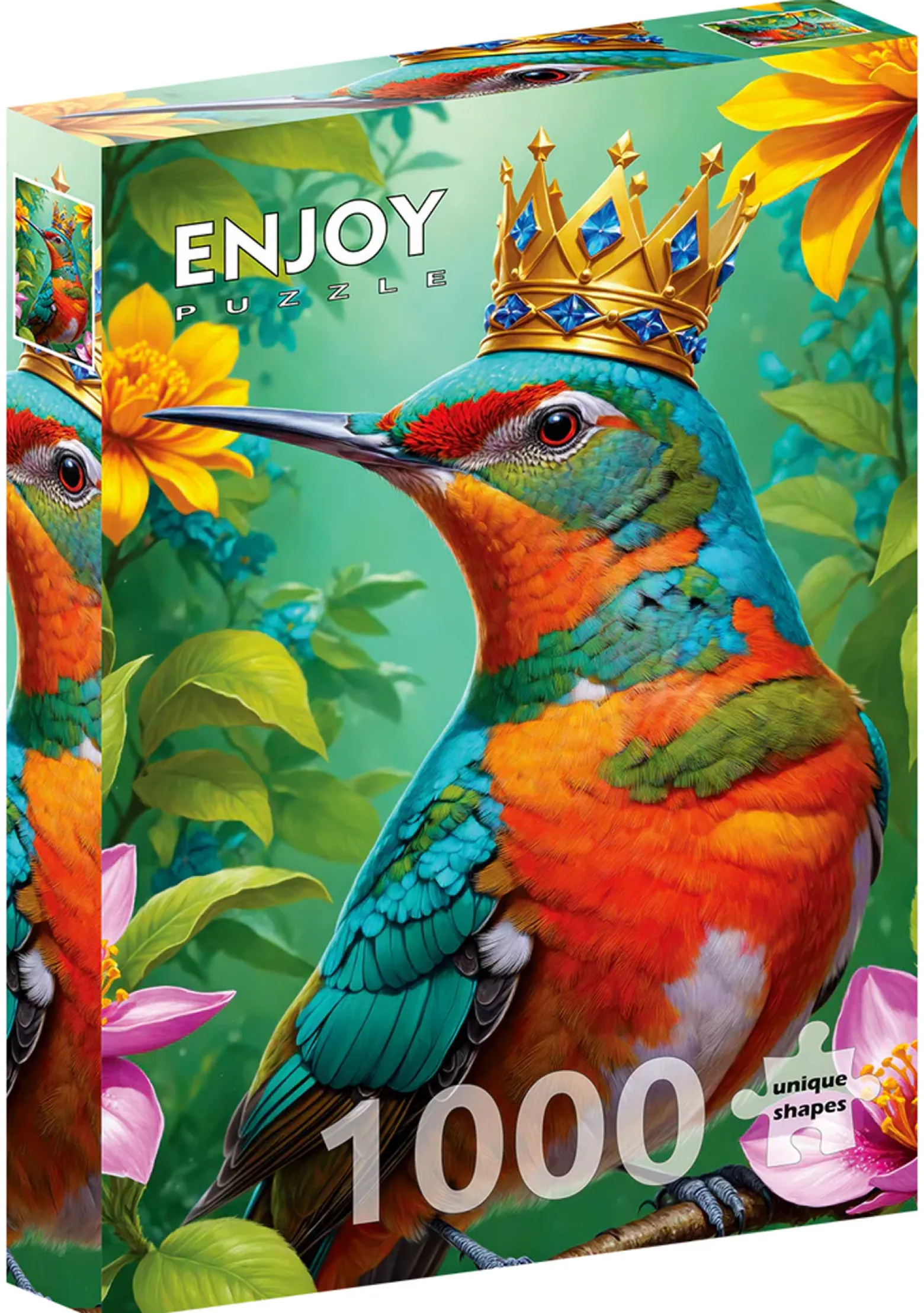 Puzzle 1000 el. Ptasi król