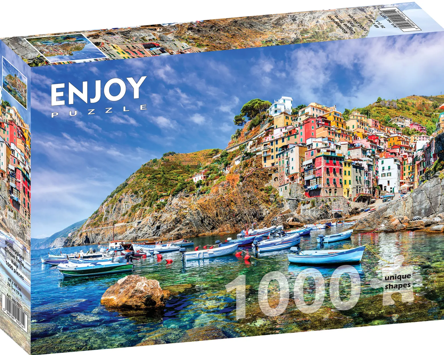 Puzzle 1000 el. Riomaggiore / Cinque Terre / Włochy