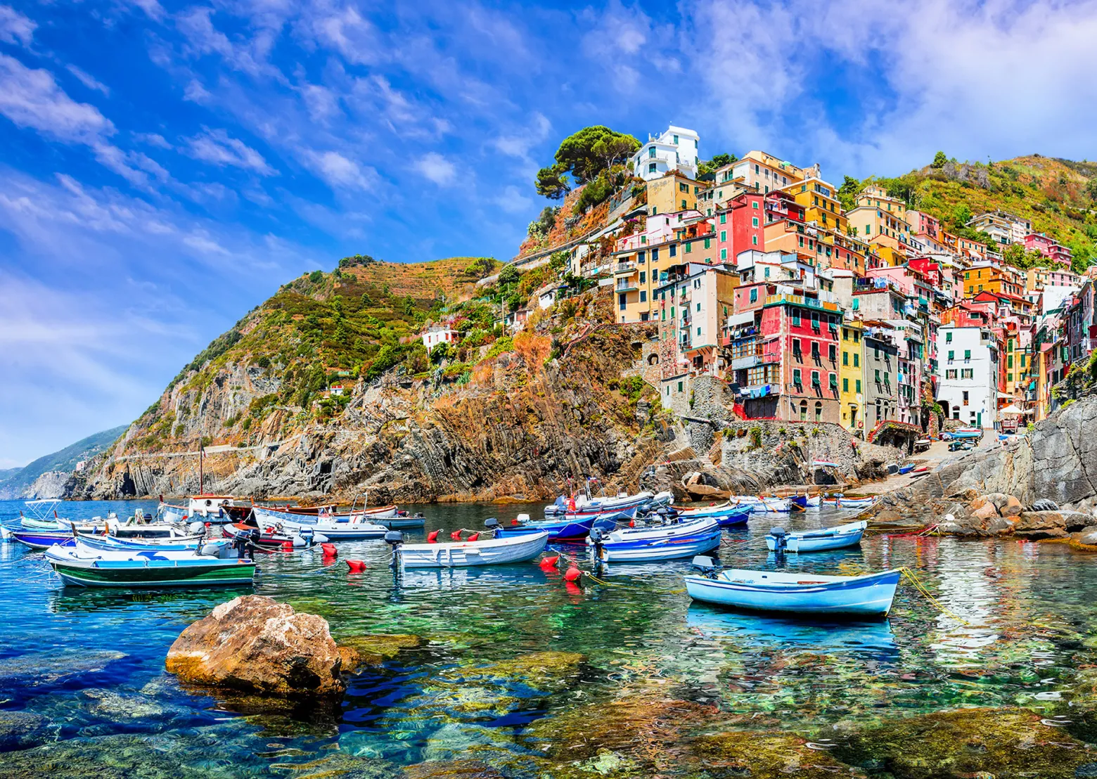 Puzzle 1000 el. Riomaggiore / Cinque Terre / Włochy