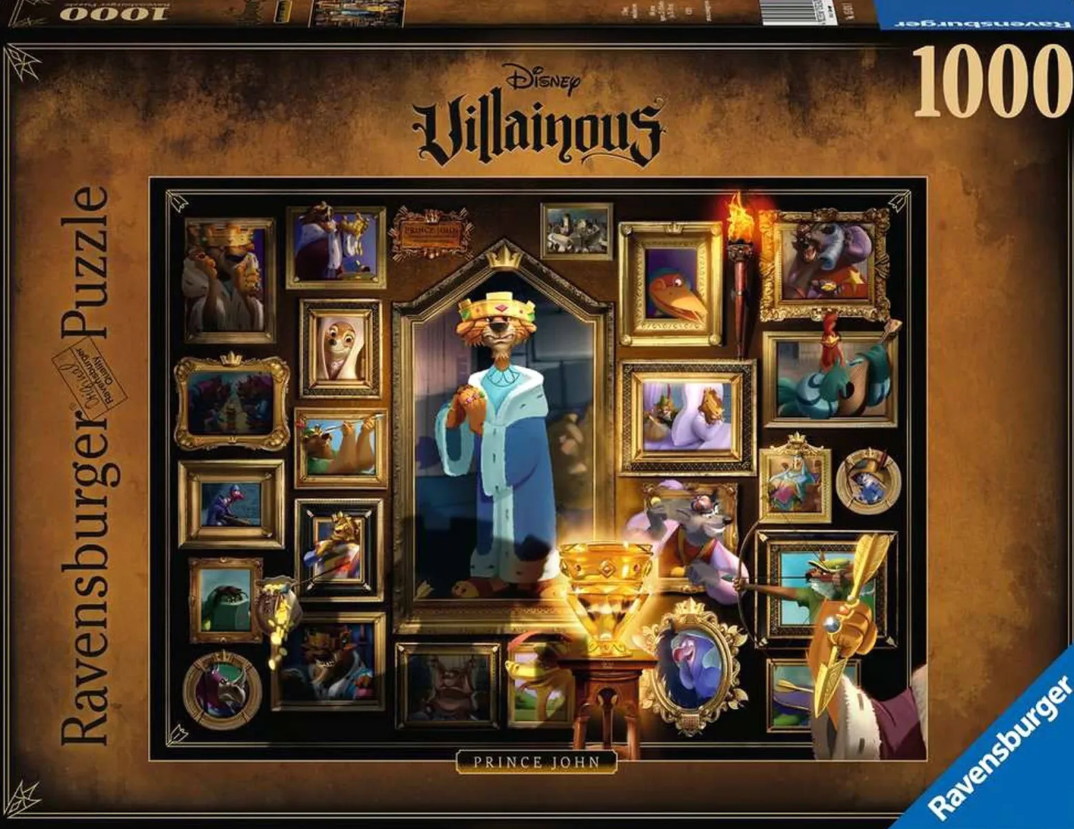 Puzzle 1000 el. Robin Hood (Złoczyńcy Disneya - Książę Jan)