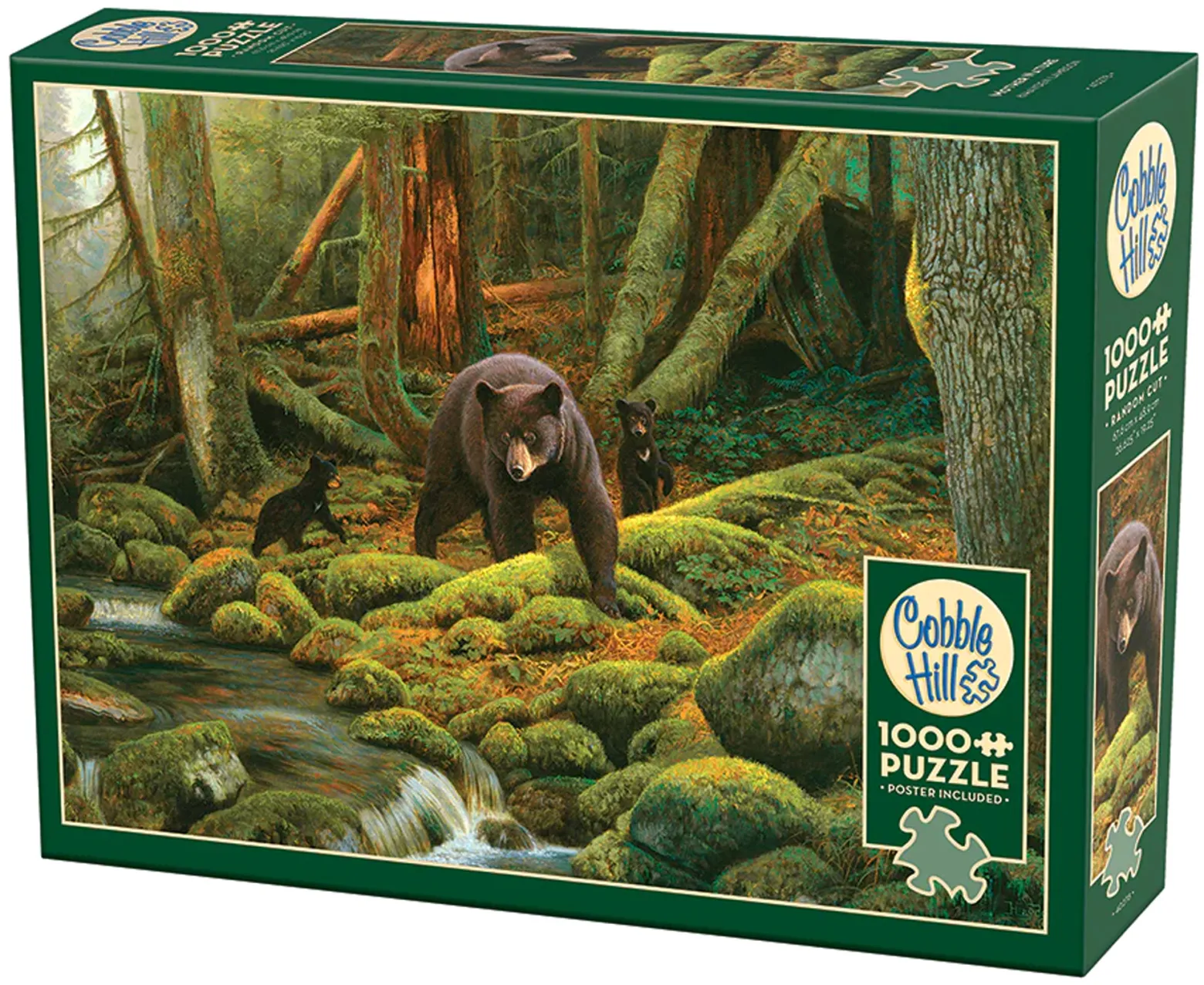 Puzzle 1000 el. Rodzina niedźwiedzi