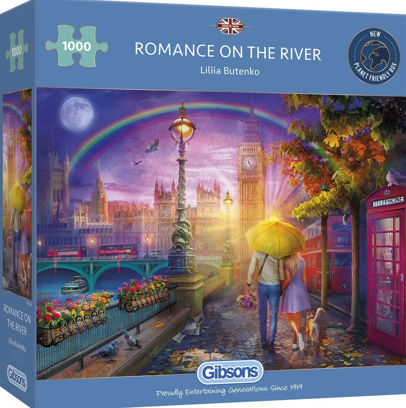 Puzzle 1000 el. Romantyczny spacer