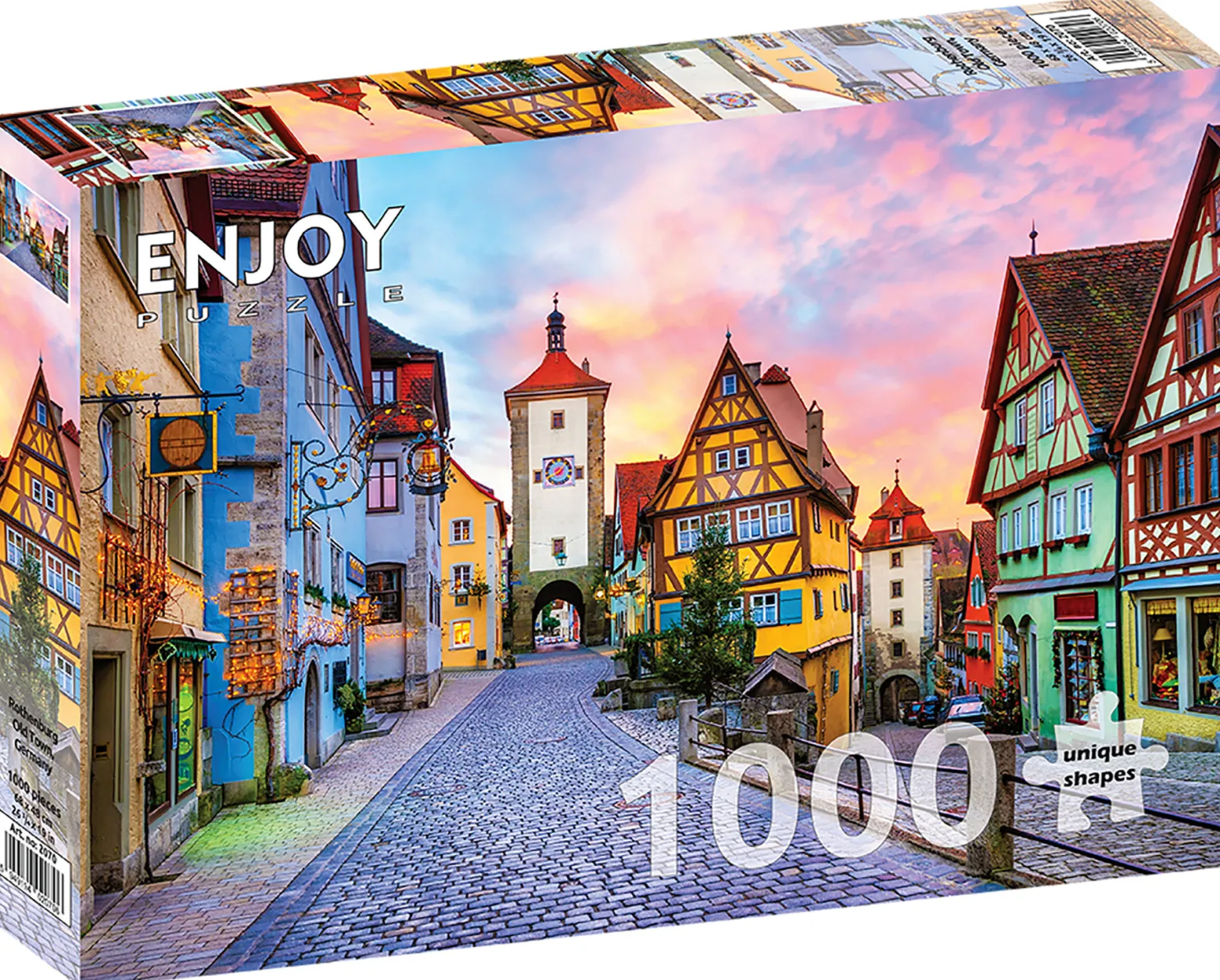 Puzzle 1000 el. Rothenburg ob der Tauber / Bawaria / Niemcy