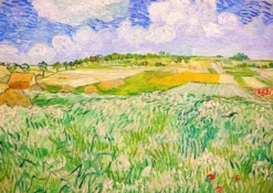Puzzle 1000 el. Równina w pobliżu Auvers, Vincent van Gogh