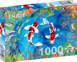 Puzzle 1000 el. Ryby Koi