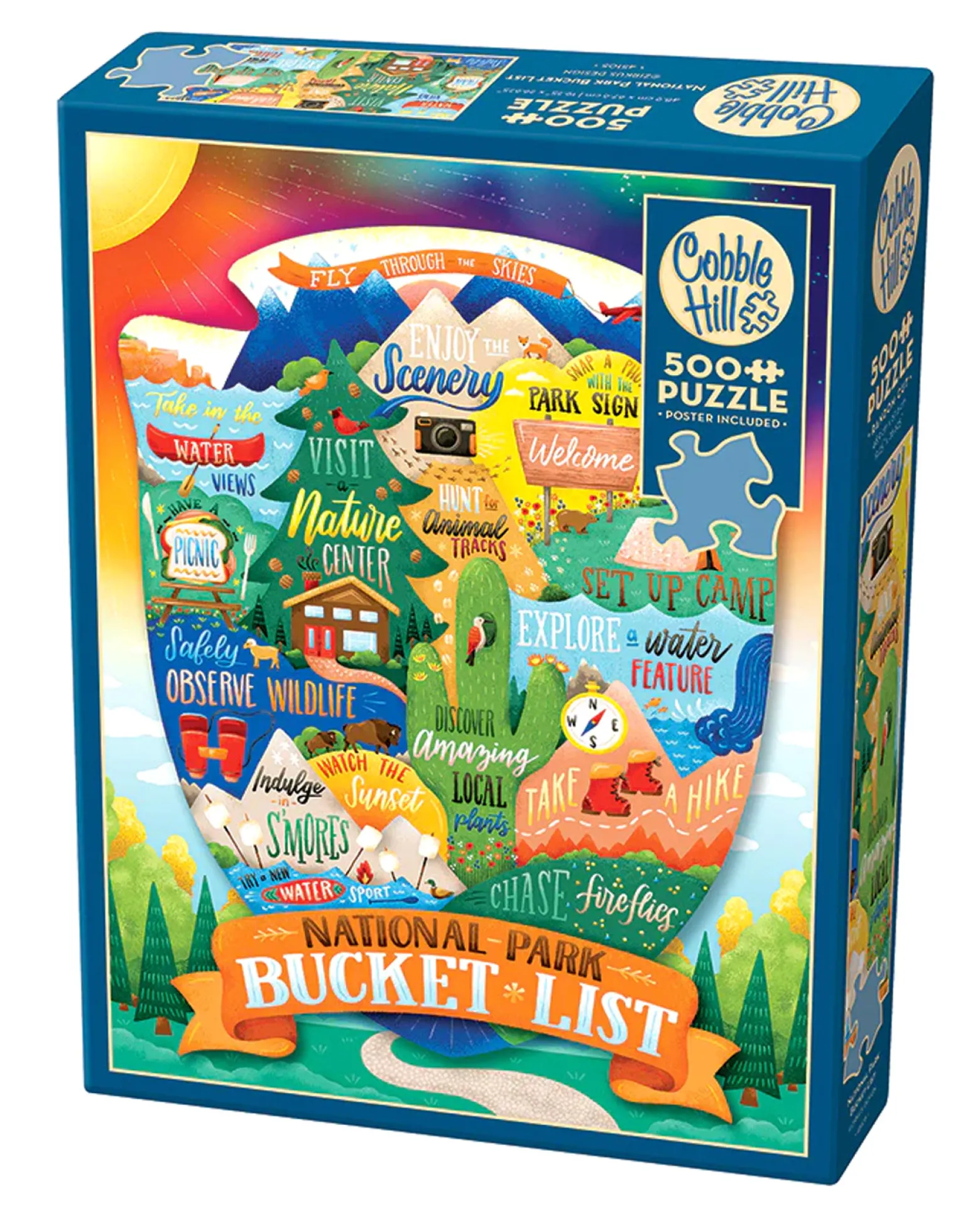 Puzzle 500 el. Rzeczy do zrobienia na świeżym powietrzu