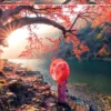 Puzzle 1000 el. Rzeka Katsura / Japonia