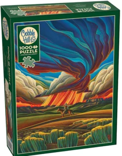 Puzzle 1000 el. Samotny kowboj