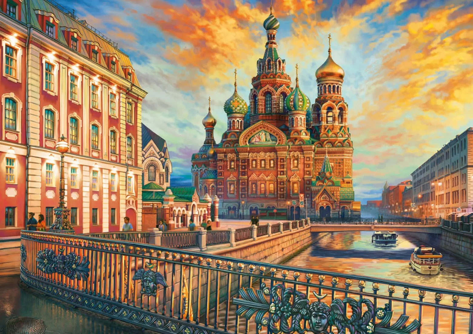 Puzzle 1500 el. Sankt Petersburg / Rosja