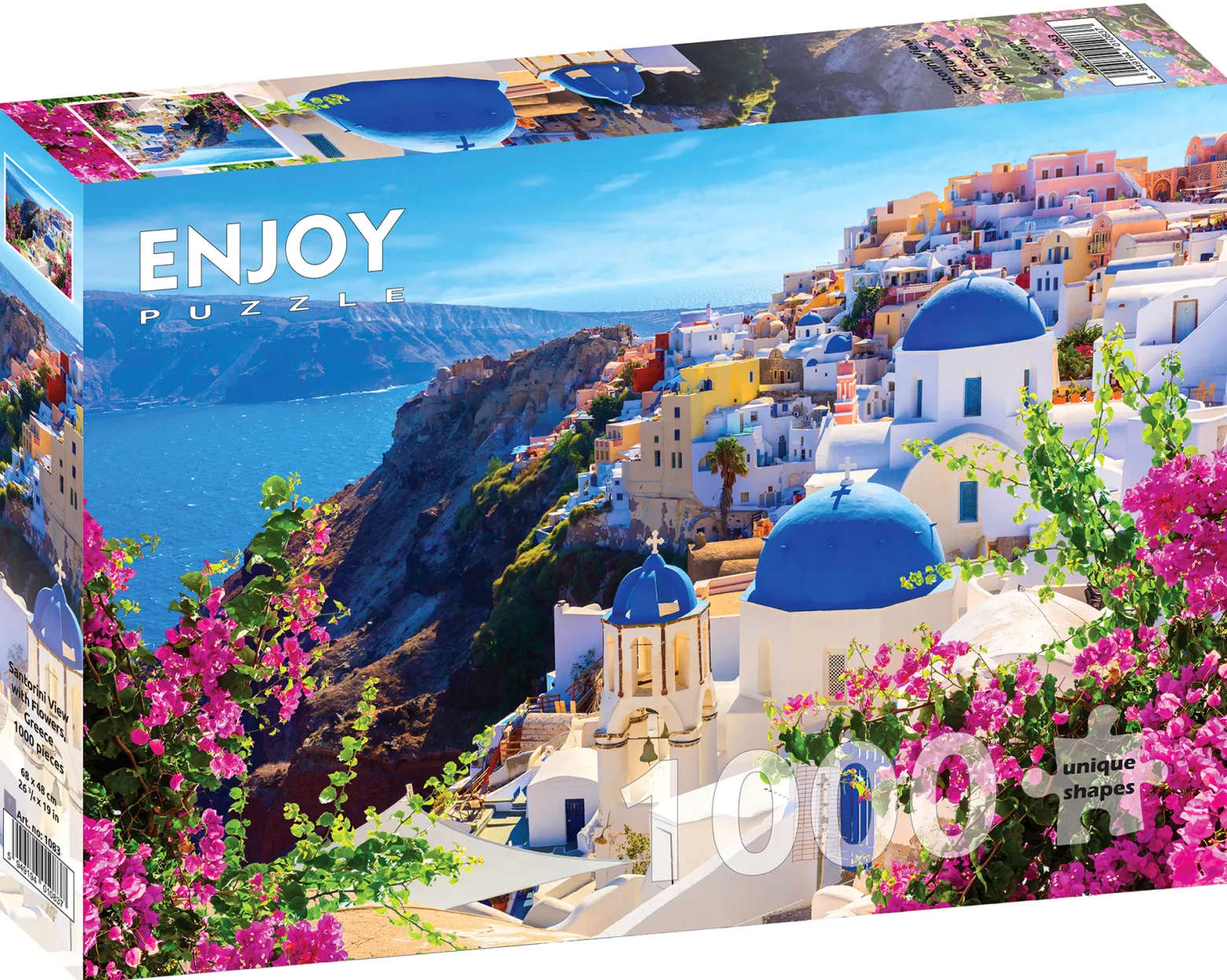 Puzzle 1000 el. Santorini / Grecja
