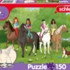 Puzzle 150 el. SCHLEICH Klub jeździecki + figurka