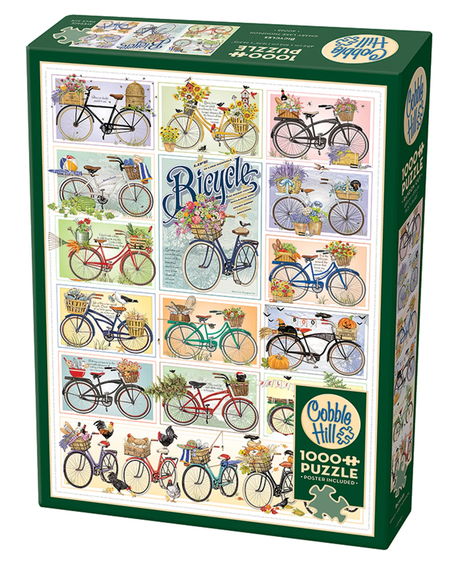 Puzzle 1000 el. Sezon rowerowy