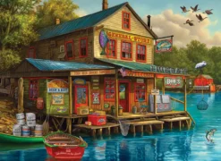 Puzzle 1000 el. Sklep na wodzie