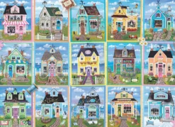 Puzzle 1000 el. Sklepy nad morzem