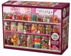 Puzzle 2000 el. Sklep ze słodyczami