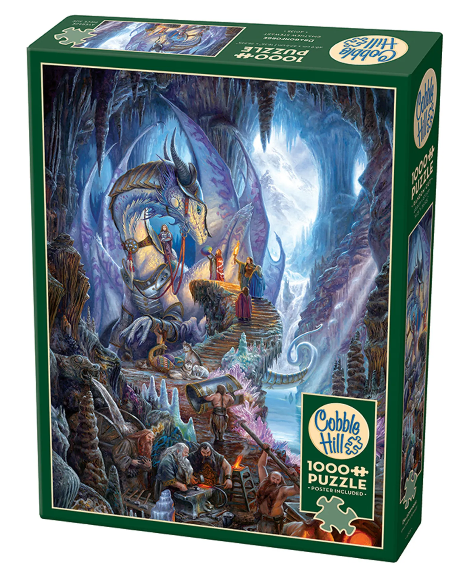 Puzzle 1000 el. Smocza kuźnia